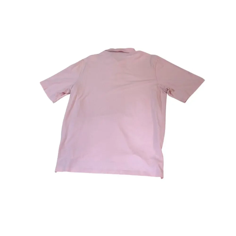 Polo Golf Ralph Lauren Shirt Men's Large Pink Short Sleeve - Picture 2 of 5